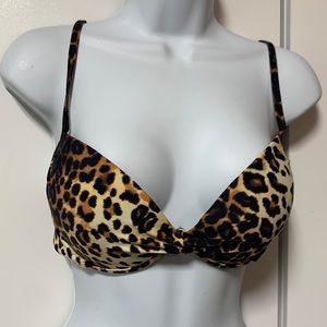 Cyn&Luca Leopard Bikini Top